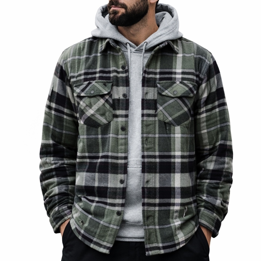 Black Diamond Project Heavy Flannel Overshirt